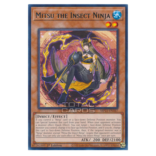 Yu-Gi-Oh! - Dueling Heroes - Mitsu the Insect Ninja (Rare) MP23-EN167