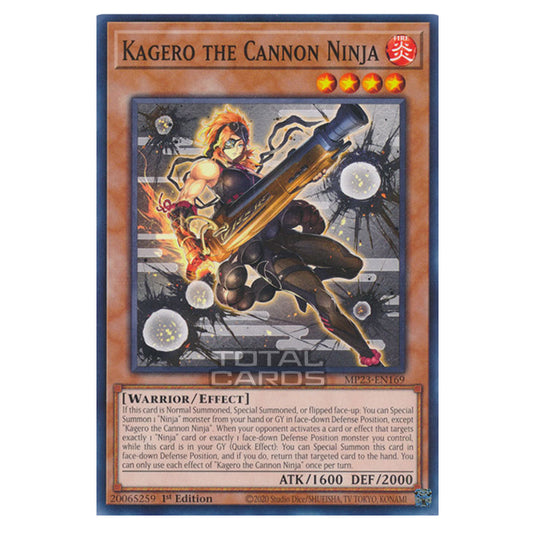 Yu-Gi-Oh! - Dueling Heroes - Kagero the Cannon Ninja (Common) MP23-EN169