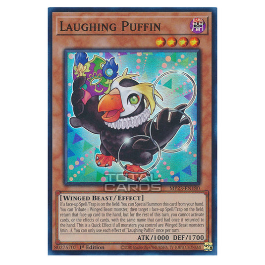 Yu-Gi-Oh! - Dueling Heroes - Laughing Puffin (Super Rare) MP23-EN180