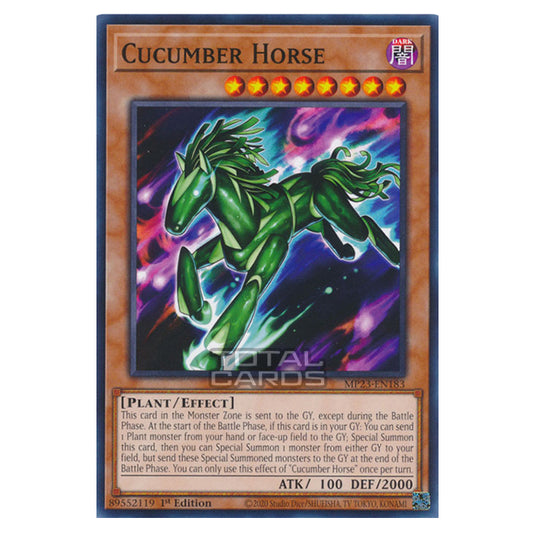 Yu-Gi-Oh! - Dueling Heroes - Cucumber Horse (Common) MP23-EN183