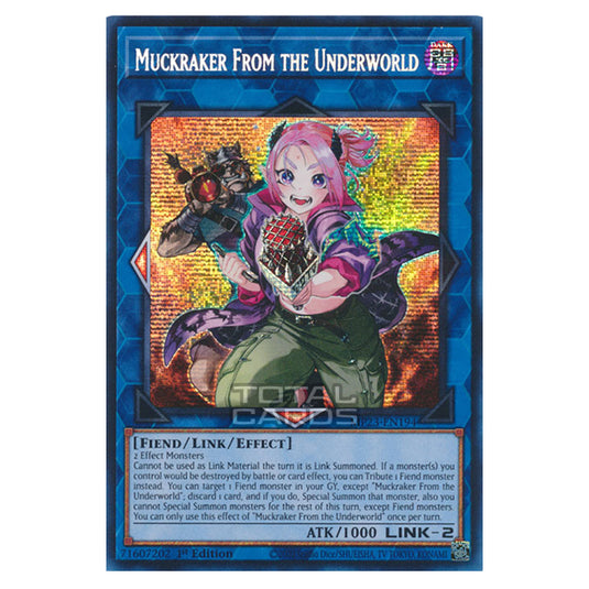 Yu-Gi-Oh! - Dueling Heroes - Muckraker From the Underworld (Prismatic Secret Rare) MP23-EN194