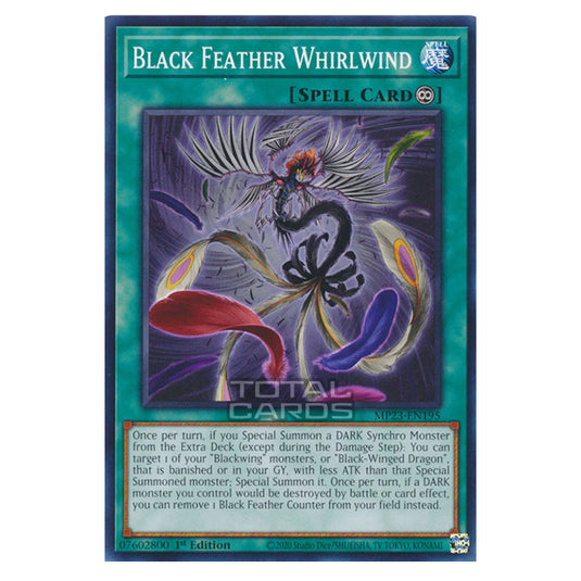 Yu-Gi-Oh! - Dueling Heroes - Black Feather Whirlwind (Common) MP23-EN195