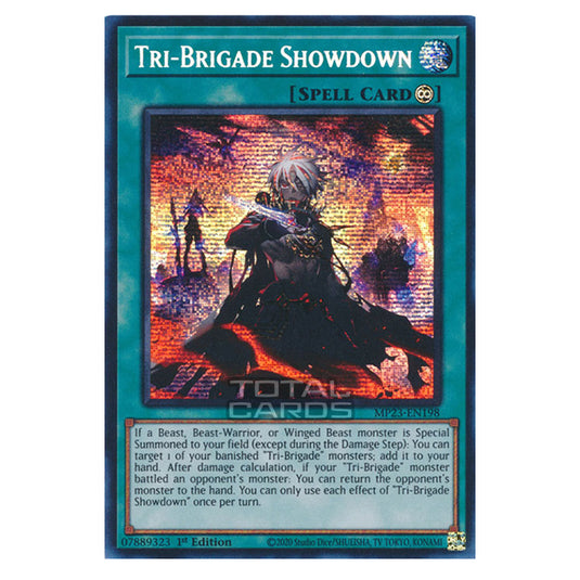 Yu-Gi-Oh! - Dueling Heroes - Tri-Brigade Showdown (Prismatic Secret Rare) MP23-EN198