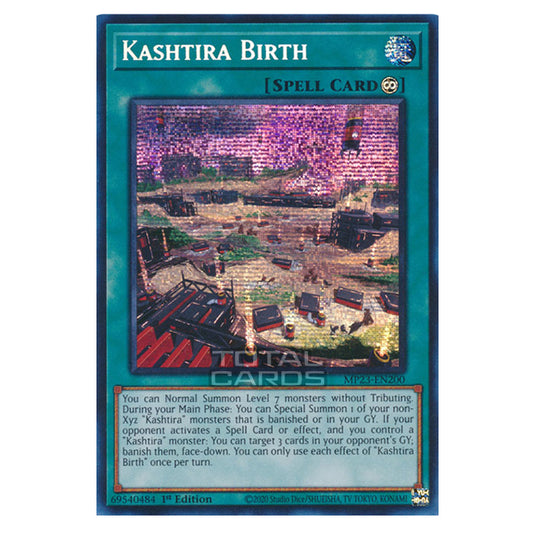 Yu-Gi-Oh! - Dueling Heroes - Kashtira Birth (Prismatic Secret Rare) MP23-EN200