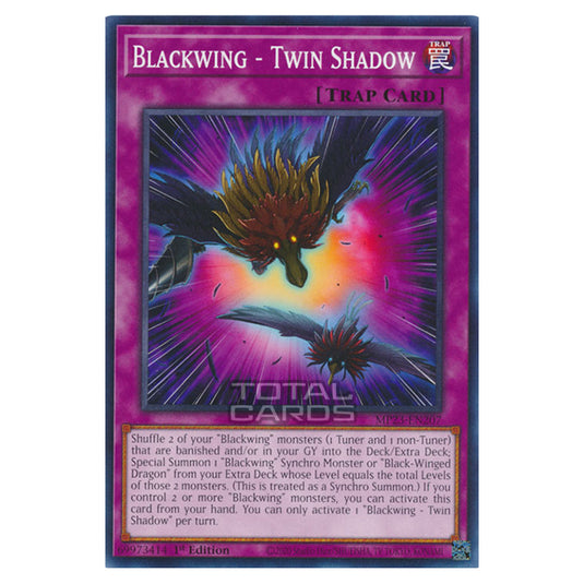 Yu-Gi-Oh! - Dueling Heroes - Blackwing - Twin Shadow (Common) MP23-EN207