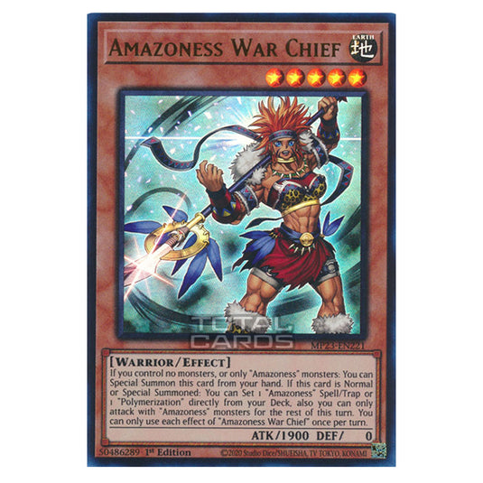 Yu-Gi-Oh! - Dueling Heroes - Amazoness War Chief (Ultra Rare) MP23-EN221