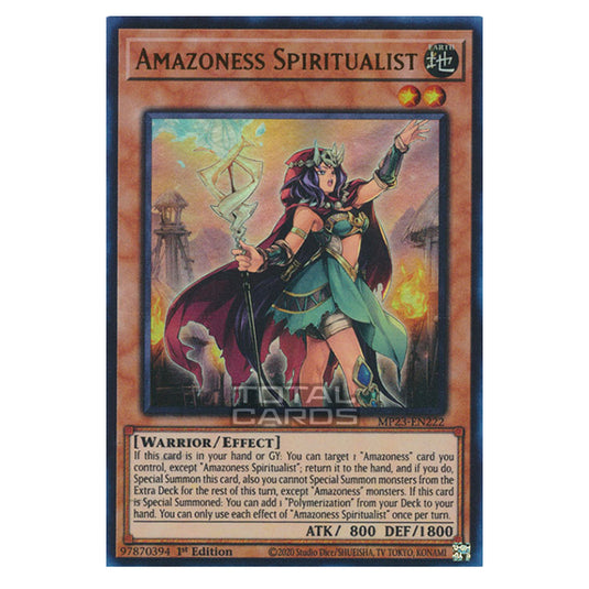 Yu-Gi-Oh! - Dueling Heroes - Amazoness Spiritualist (Ultra Rare) MP23-EN222