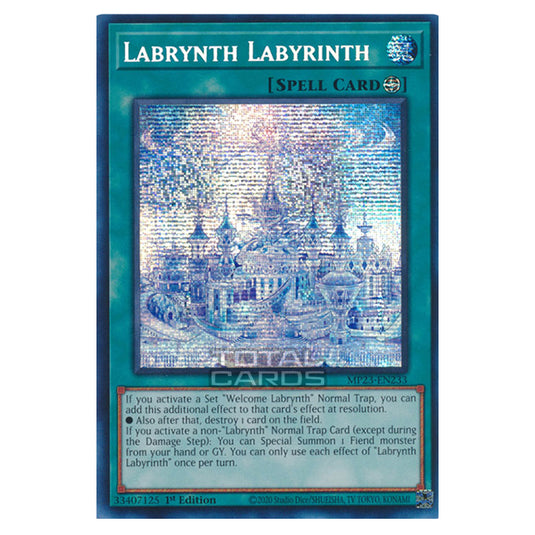Yu-Gi-Oh! - Dueling Heroes - Labrynth Labyrinth (Prismatic Secret Rare) MP23-EN233
