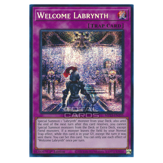 Yu-Gi-Oh! - Dueling Heroes - Welcome Labrynth (Prismatic Secret Rare) MP23-EN235