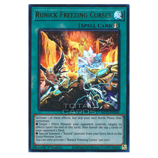 Yu-Gi-Oh! - Dueling Heroes - Runick Freezing Curses (Ultra Rare) MP23-EN245