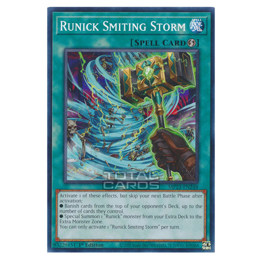 Yu-Gi-Oh! - Dueling Heroes - Runick Smiting Storm (Common) MP23-EN248