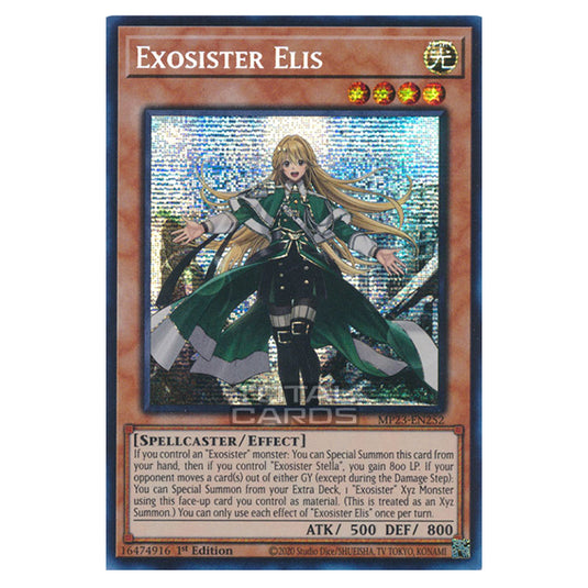 Yu-Gi-Oh! - Dueling Heroes - Exosister Elis (Prismatic Secret Rare) MP23-EN252