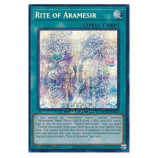 Yu-Gi-Oh! - Dueling Heroes - Rite of Aramesir (Prismatic Secret Rare) MP23-EN264