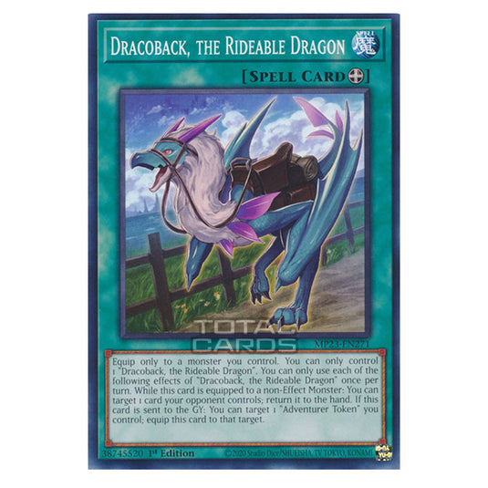Yu-Gi-Oh! - Dueling Heroes - Dracoback, the Rideable Dragon (Common) MP23-EN271