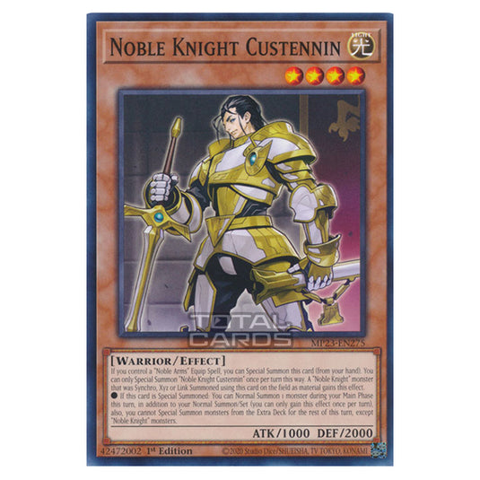 Yu-Gi-Oh! - Dueling Heroes - Noble Knight Custennin (Common) MP23-EN275
