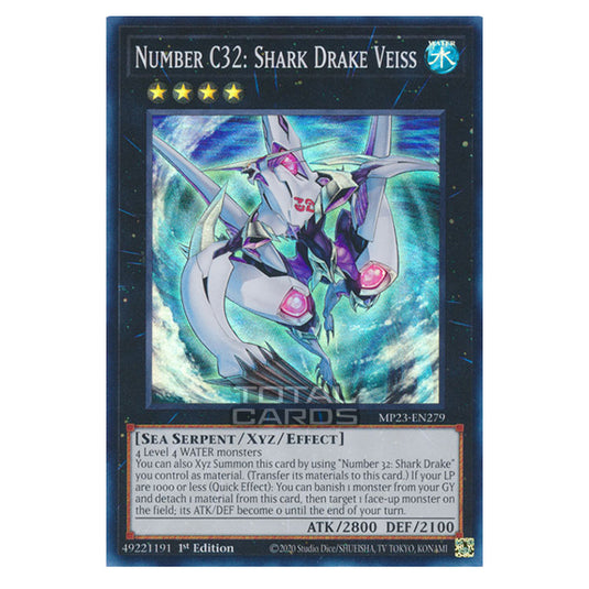 Yu-Gi-Oh! - Dueling Heroes - Number C32: Shark Drake Veiss (Super Rare Yu-Gi-Oh! - Dueling Heroes - Number C32: Shark Drake Veiss (Super Rare