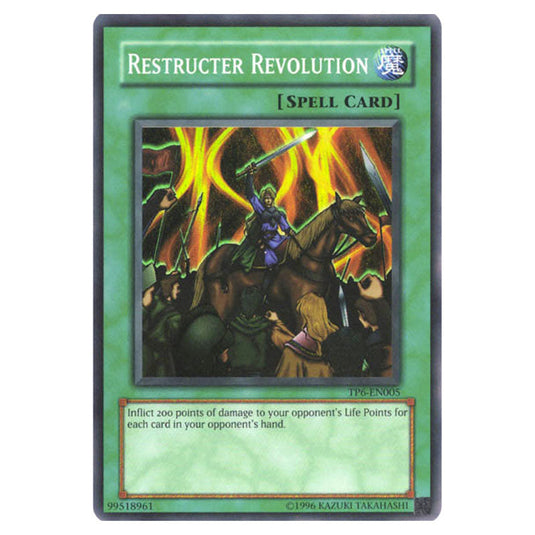 Restructer Revolution TP6-EN005 card from the Yu-Gi-Oh! set Tournament Pack 6