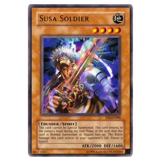 Susa Soldier TP6-EN008 card from the Yu-Gi-Oh! set Tournament Pack 6