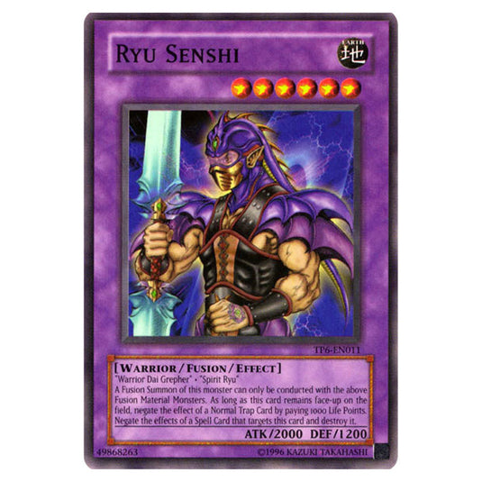 Ryu Senshi TP6-EN011 card from the Yu-Gi-Oh! set Tournament Pack 6