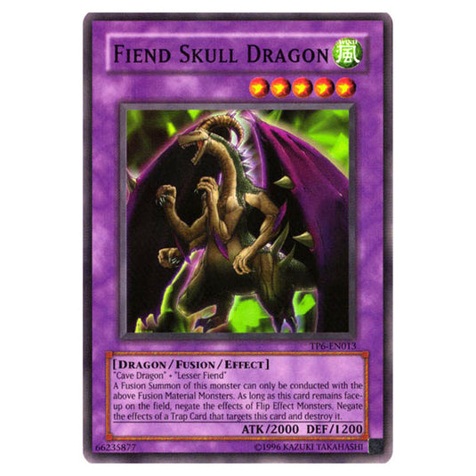 Fiend Skull Dragon TP6-EN013 card from the Yu-Gi-Oh! set Tournament Pack 6