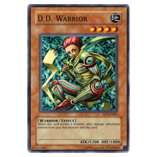 D.D. Warrior TP7-EN001 card from the Yu-Gi-Oh! set Tournament Pack 7