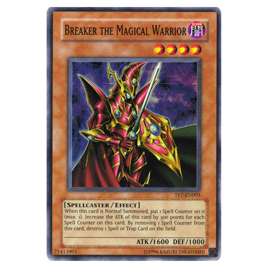 Breaker the Magical Warrior TP7-EN005 card from the Yu-Gi-Oh! set Tournament Pack 7