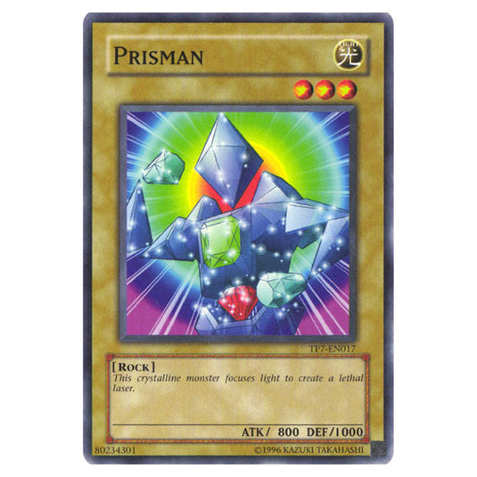 Prisman TP7-EN017 card from the Yu-Gi-Oh! set Tournament Pack 7