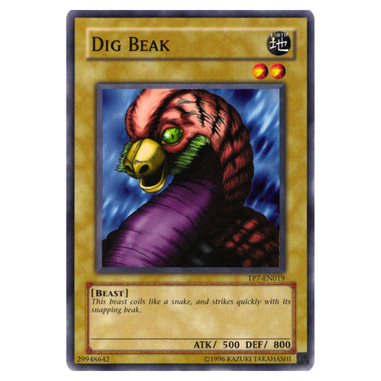 Dig Beak TP7-EN019 card from the Yu-Gi-Oh! set Tournament Pack 7