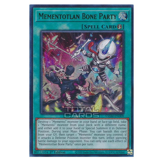 Yu-Gi-Oh! - Valiant Smashers - Mementotlan Bone Party (Ultra Rare) VASM-EN009