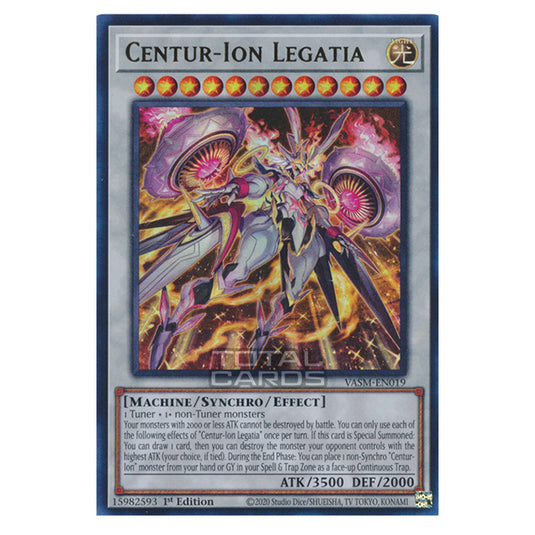 Yu-Gi-Oh! - Valiant Smashers - Centur-Ion Legatia (Collector's Rare) VASM-EN019a