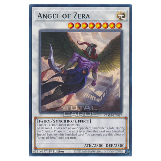 Yu-Gi-Oh! - Valiant Smashers - Angel of Zera (Rare) VASM-EN027
