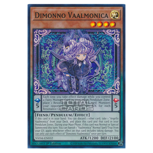 Yu-Gi-Oh! - Valiant Smashers - Dimonno Vaalmonica (Super Rare) VASM-EN032