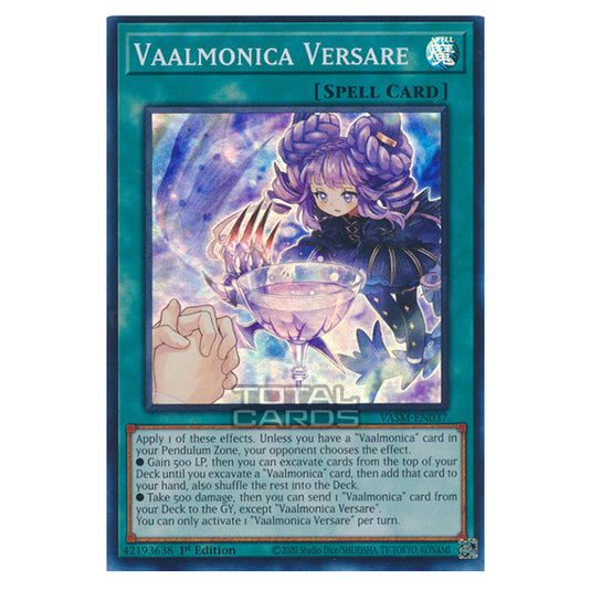 Yu-Gi-Oh! - Valiant Smashers - Vaalmonica Versare (Super Rare) VASM-EN037