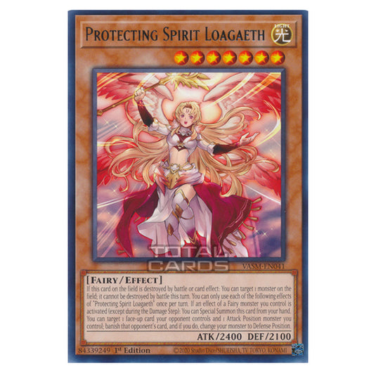 Yu-Gi-Oh! - Valiant Smashers - Protecting Spirit Loagaeth (Rare) VASM-EN041