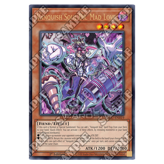 Yu-Gi-Oh! - Wild Survivors - Vanquish Soul Dr. Mad Love (Ultra Rare) W Yu-Gi-Oh! - Wild Survivors - Vanquish Soul Dr. Mad Love (Ultra Rare) W