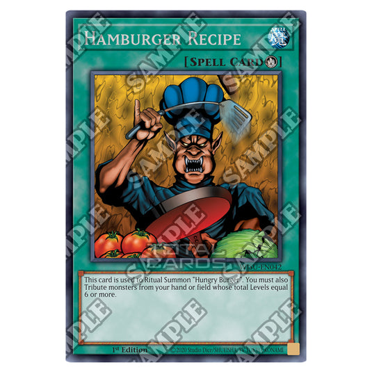 hamburger yugioh card Yu-Gi-Oh! - Wild Survivors
