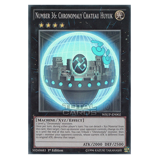 Yu-Gi-Oh! - World Superstars - Number 36: Chronomaly Chateau Huyuk (Super Rare) WSUP-EN002