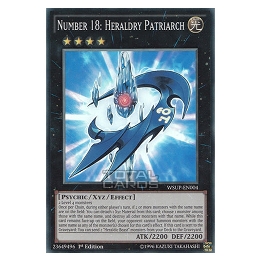 Yu-Gi-Oh! - World Superstars - Number 18: Heraldry Patriarch (Super Rare) WSUP-EN004