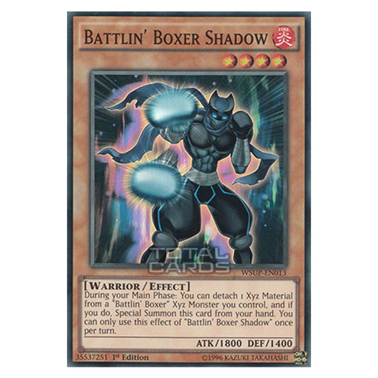 Yu-Gi-Oh! - World Superstars - Battlin' Boxer Shadow (Super Rare) WSUP-EN013