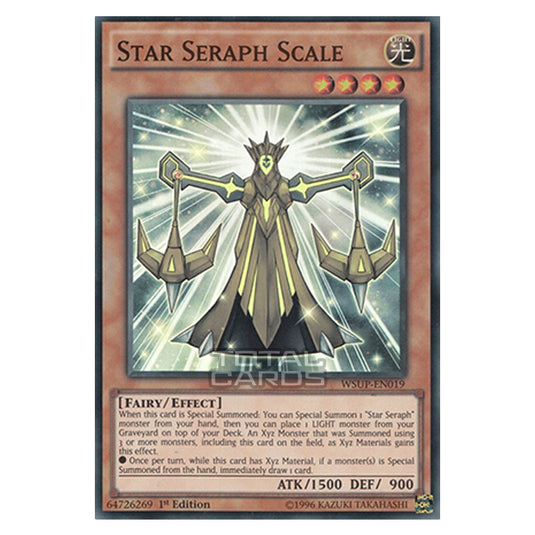 Yu-Gi-Oh! - World Superstars - Star Seraph Scale (Super Rare) WSUP-EN019