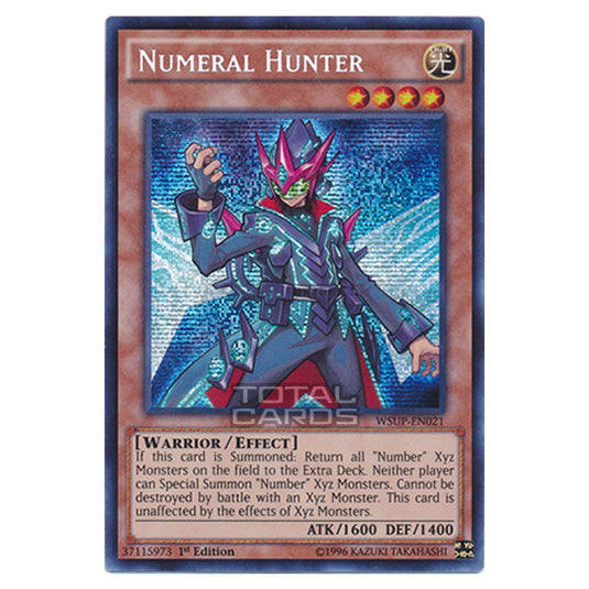 Yu-Gi-Oh! - World Superstars - Numeral Hunter (Prismatic Secret Rare) WSUP-EN021