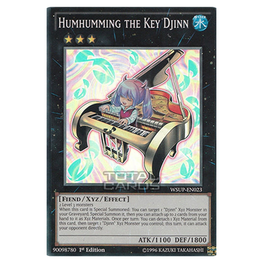 Yu-Gi-Oh! - World Superstars - Humhumming the Key Djinn (Super Rare) WSUP-EN023