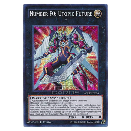 Yu-Gi-Oh! - World Superstars - Number F0: Utopic Future (Prismatic Secret Rare) WSUP-EN026