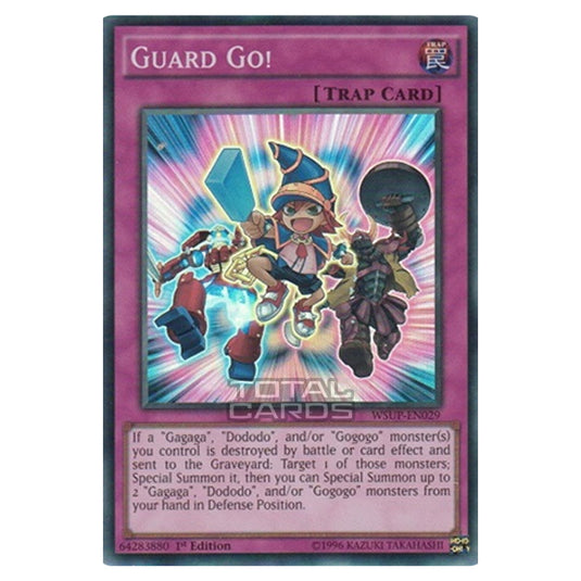 Yu-Gi-Oh! - World Superstars - Guard Go! (Super Rare) WSUP-EN029