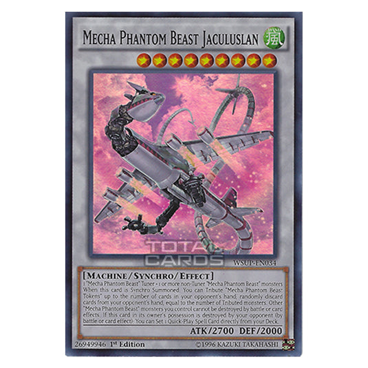 Yu-Gi-Oh! - World Superstars - Mecha Phantom Beast Jaculuslan (Super R Yu-Gi-Oh! - World Superstars - Mecha Phantom Beast Jaculuslan (Super R