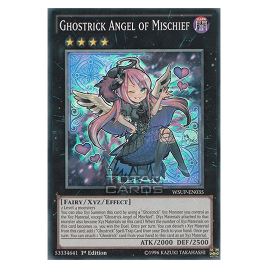 Yu-Gi-Oh! - World Superstars - Ghostrick Angel of Mischief (Super Rare) WSUP-EN035