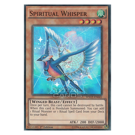 Yu-Gi-Oh! - World Superstars - Spiritual Whisper (Super Rare) WSUP-EN045