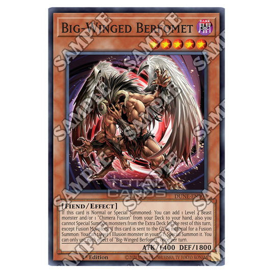 Yu-Gi-Oh! - Duelist Nexus - Big-Winged Berfomet (Super Rare) - DUNE-EN Yu-Gi-Oh! - Duelist Nexus - Big-Winged Berfomet (Super Rare) - DUNE-EN
