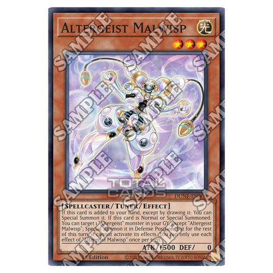 Yu-Gi-Oh! - Duelist Nexus - Altergeist Malwisp (Super Rare) - DUNE-EN0 Yu-Gi-Oh! - Duelist Nexus - Altergeist Malwisp (Super Rare) - DUNE-EN0