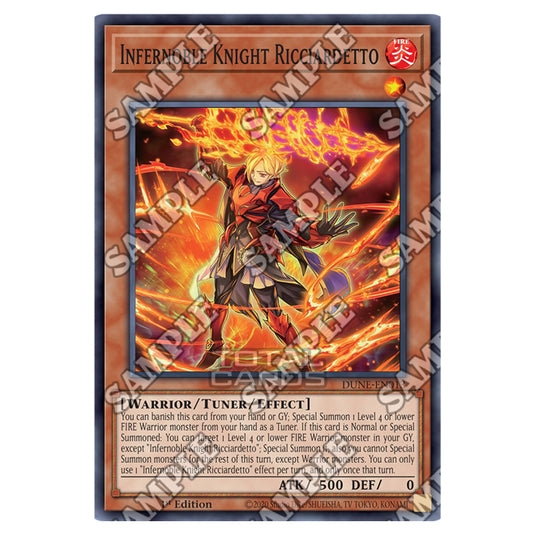 Yu-Gi-Oh! - Duelist Nexus - Infernoble Knight Ricciardetto (Super Rare) - DUNE-EN013